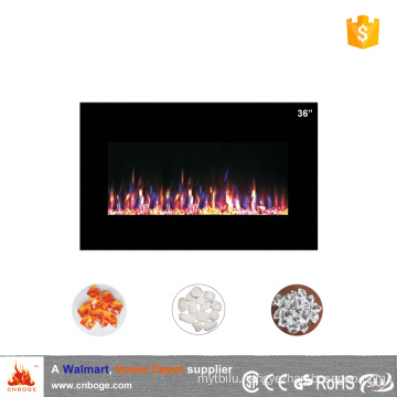 High quality 36"wall mounted electric fireplace heater